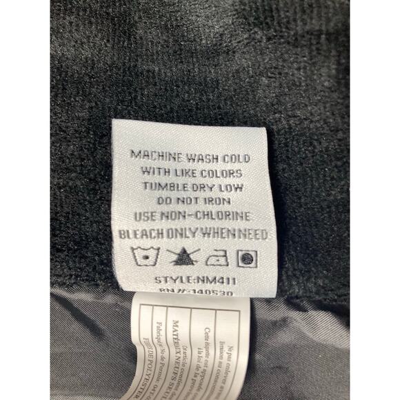 Womens Puffer Jacket Nicole Miller Studio 100% Vegan Polyester Large Black NWT - Picture 13 of 15